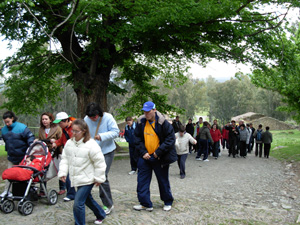 Entrada al pueblo de Granadilla